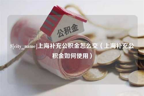 禹州上海补充公积金怎么交（上海补充公积金如何使用）